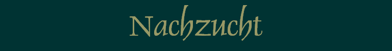 Nachzucht